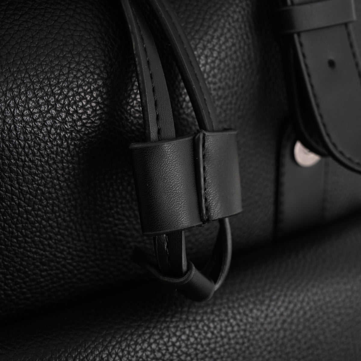 Prada Nylon & Leather Multi-Pocket Backpack – Black - Classic Black product image 4, provided for visual reference and