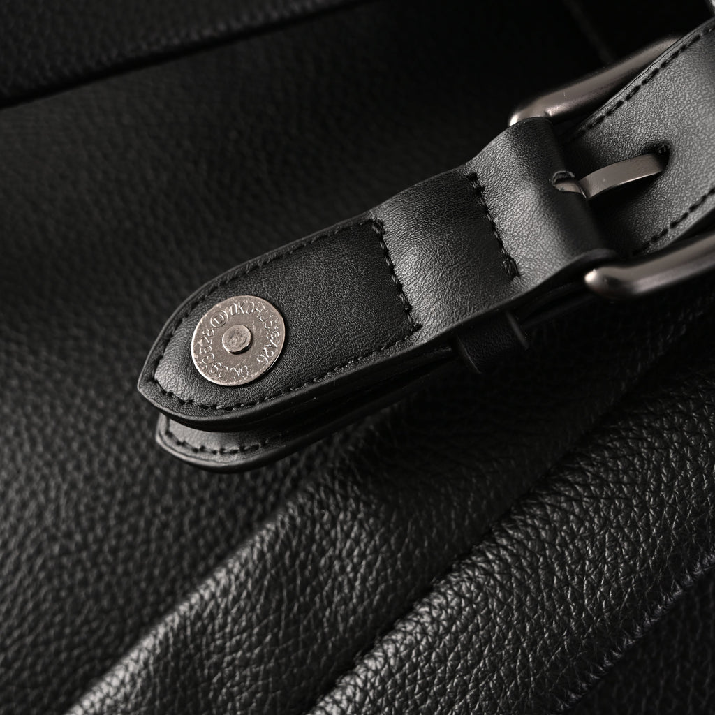 Prada Nylon & Leather Multi-Pocket Backpack – Black - Classic Black product image 12, provided for visual reference and