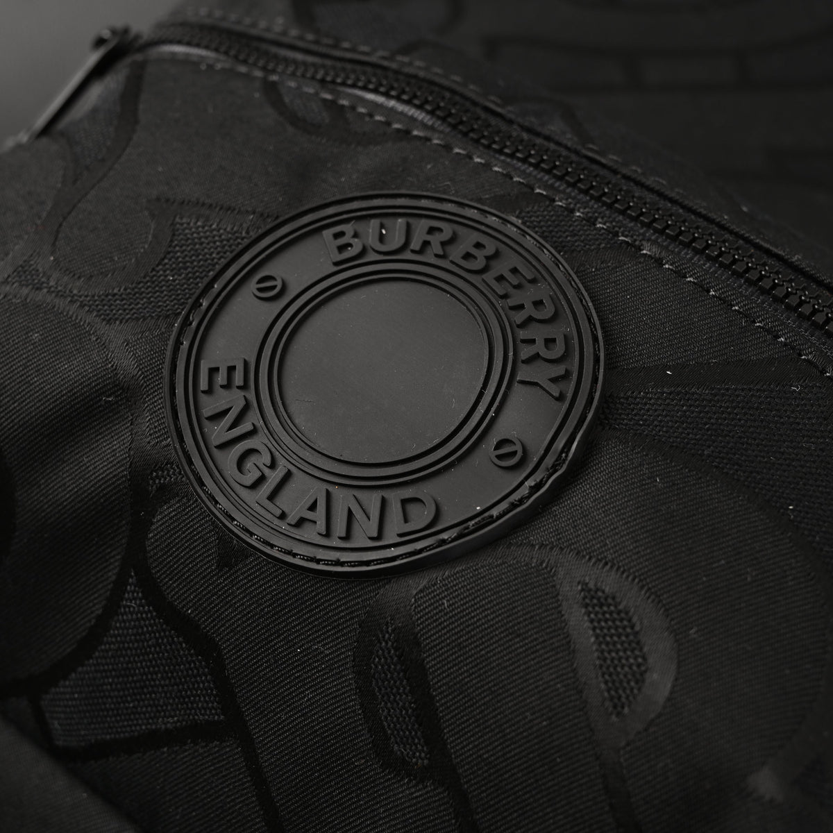 Burberry Monogram Black Nylon Backpack product image 8, provided for visual reference and product detail review