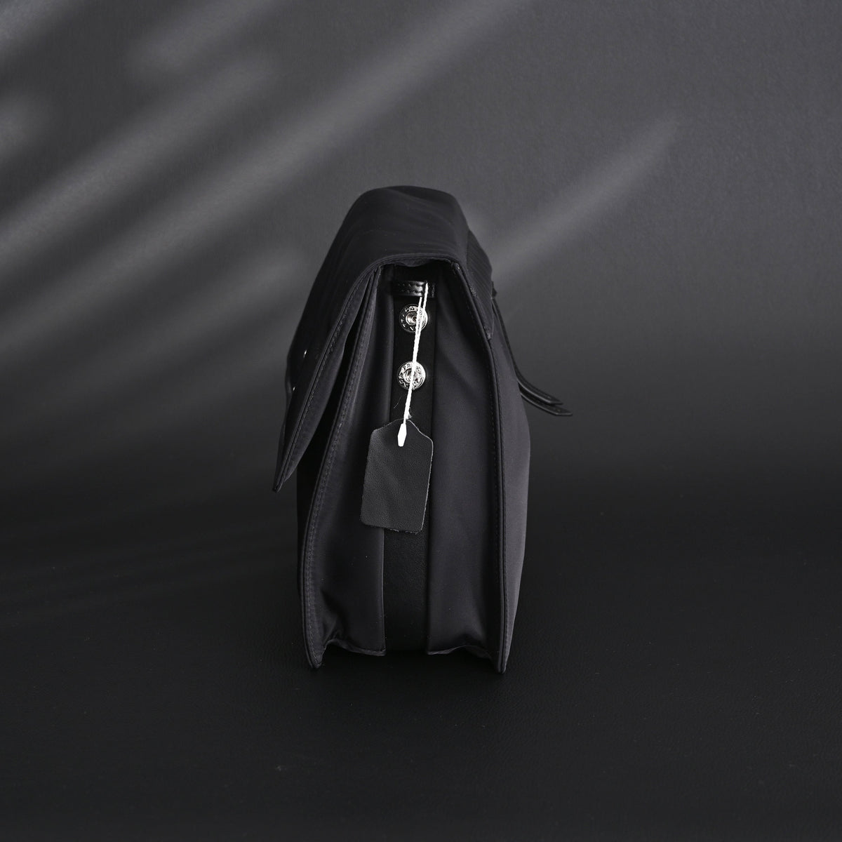 Prada Nylon Black Messenger Bag product image 6, provided for visual reference and product detail review