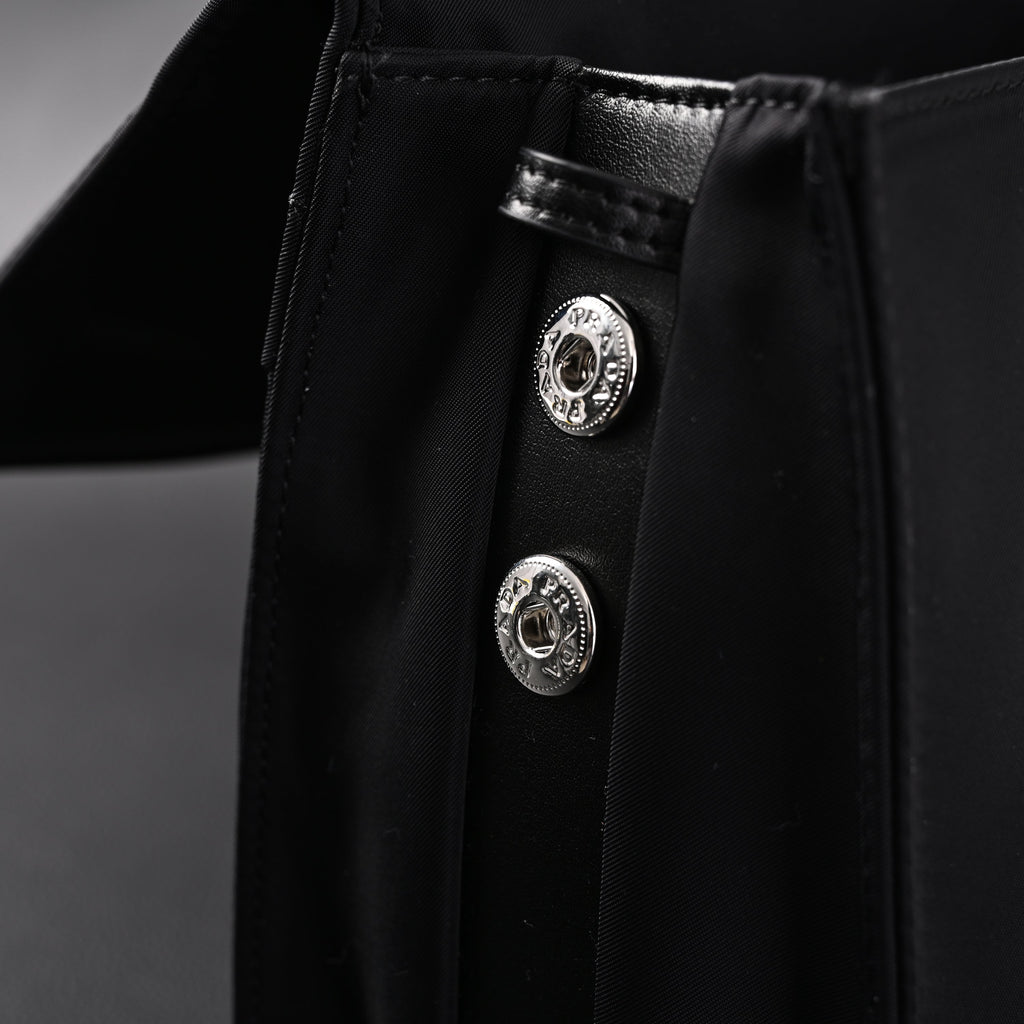 Prada Nylon Black Messenger Bag product image 12, provided for visual reference and product detail review