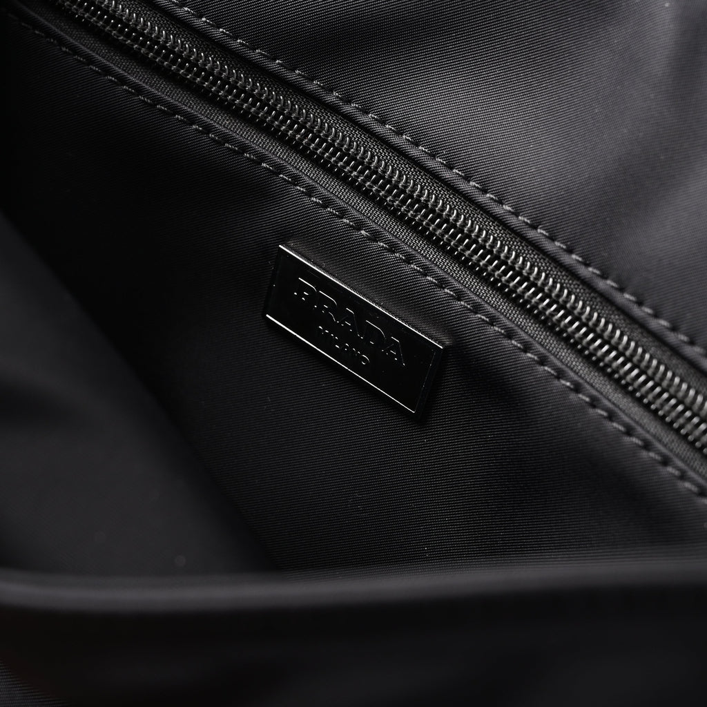 Prada Nylon Black Messenger Bag product image 14, provided for visual reference and product detail review