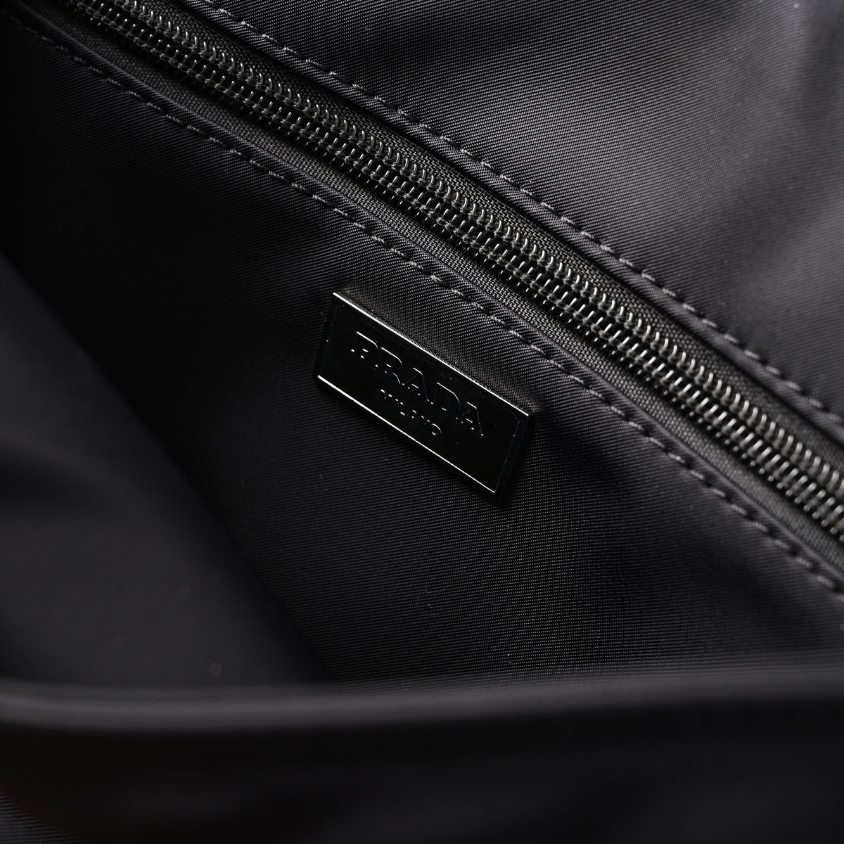 Prada Nylon Black Messenger Bag product image 14, provided for visual reference and product detail review