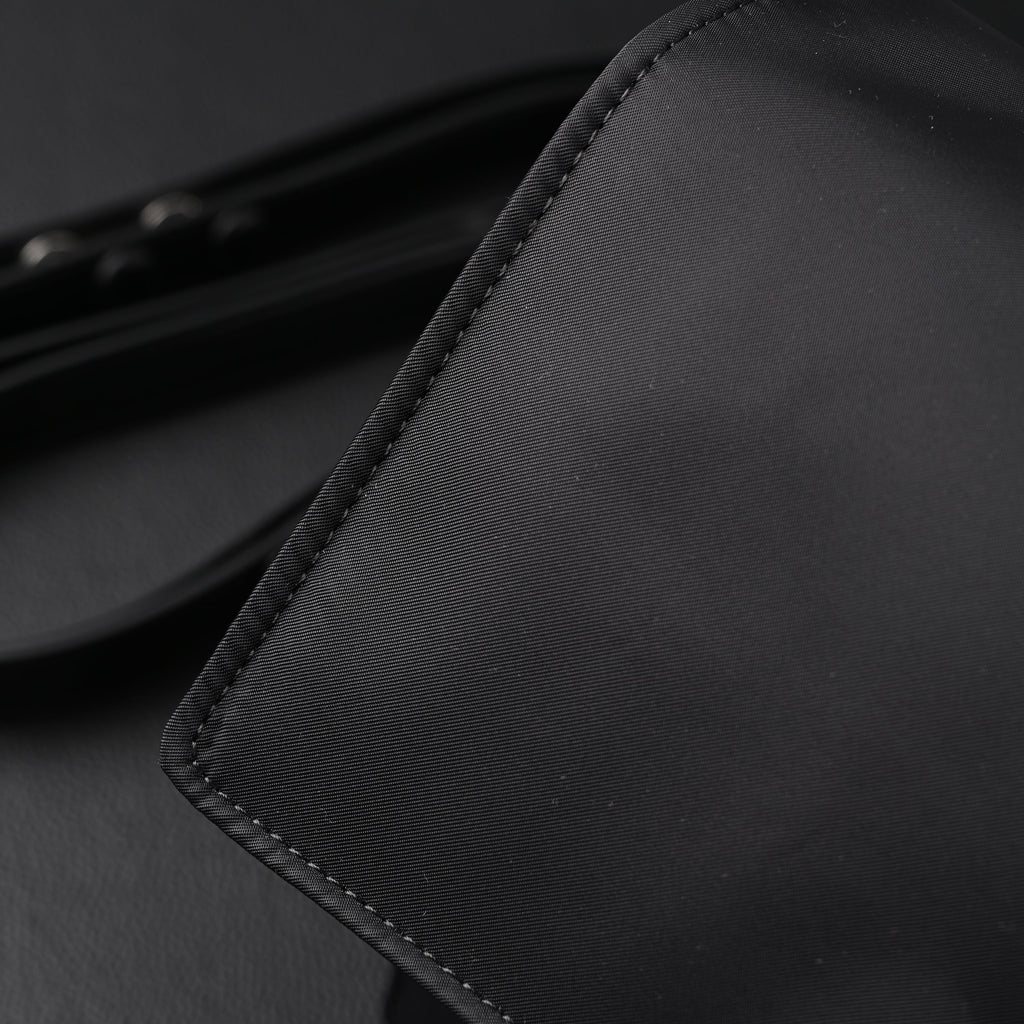 Prada Nylon Black Messenger Bag product image 17, provided for visual reference and product detail review
