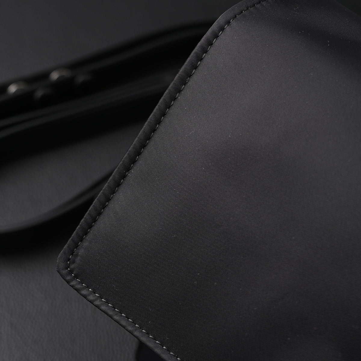Prada Nylon Black Messenger Bag product image 17, provided for visual reference and product detail review