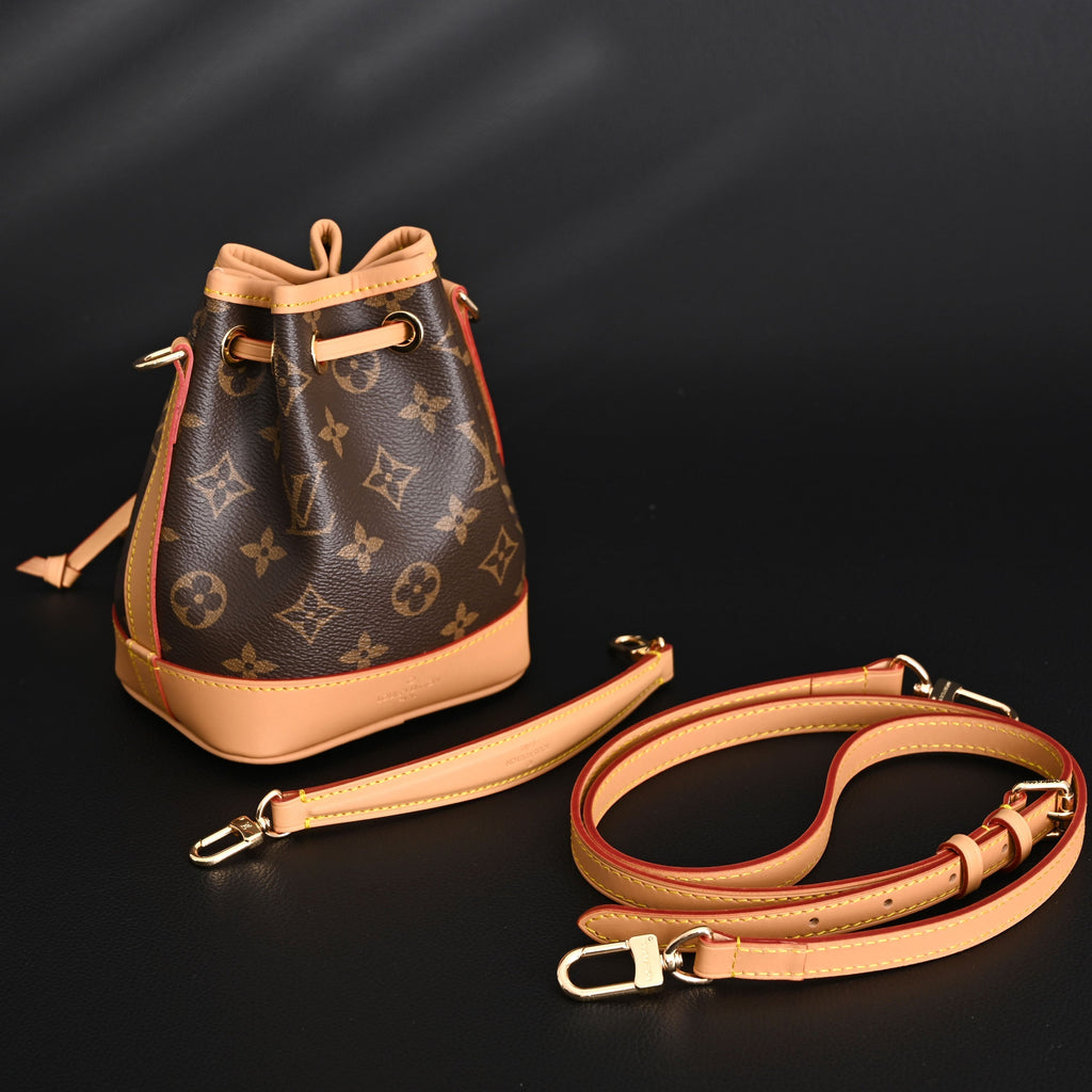 Louis Vuitton Noé Bucket Bag – Monogram Canvas with Natural Leather Trim product image 2, provided for visual reference and