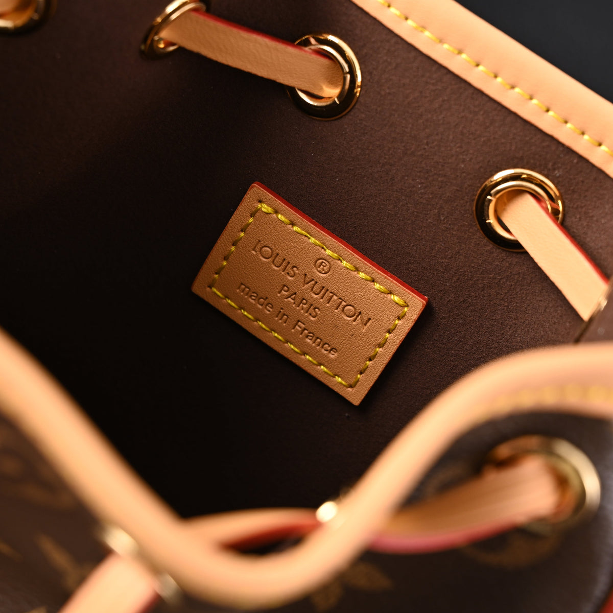 Louis Vuitton Noé Bucket Bag – Monogram Canvas with Natural Leather Trim product image 15, provided for visual reference and