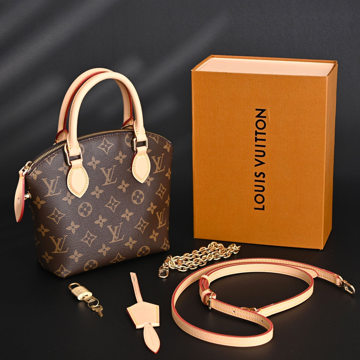 Louis Vuitton Speedy 30 Handbag – Monogram Canvas with Leather Trim product image 4, provided for visual reference and