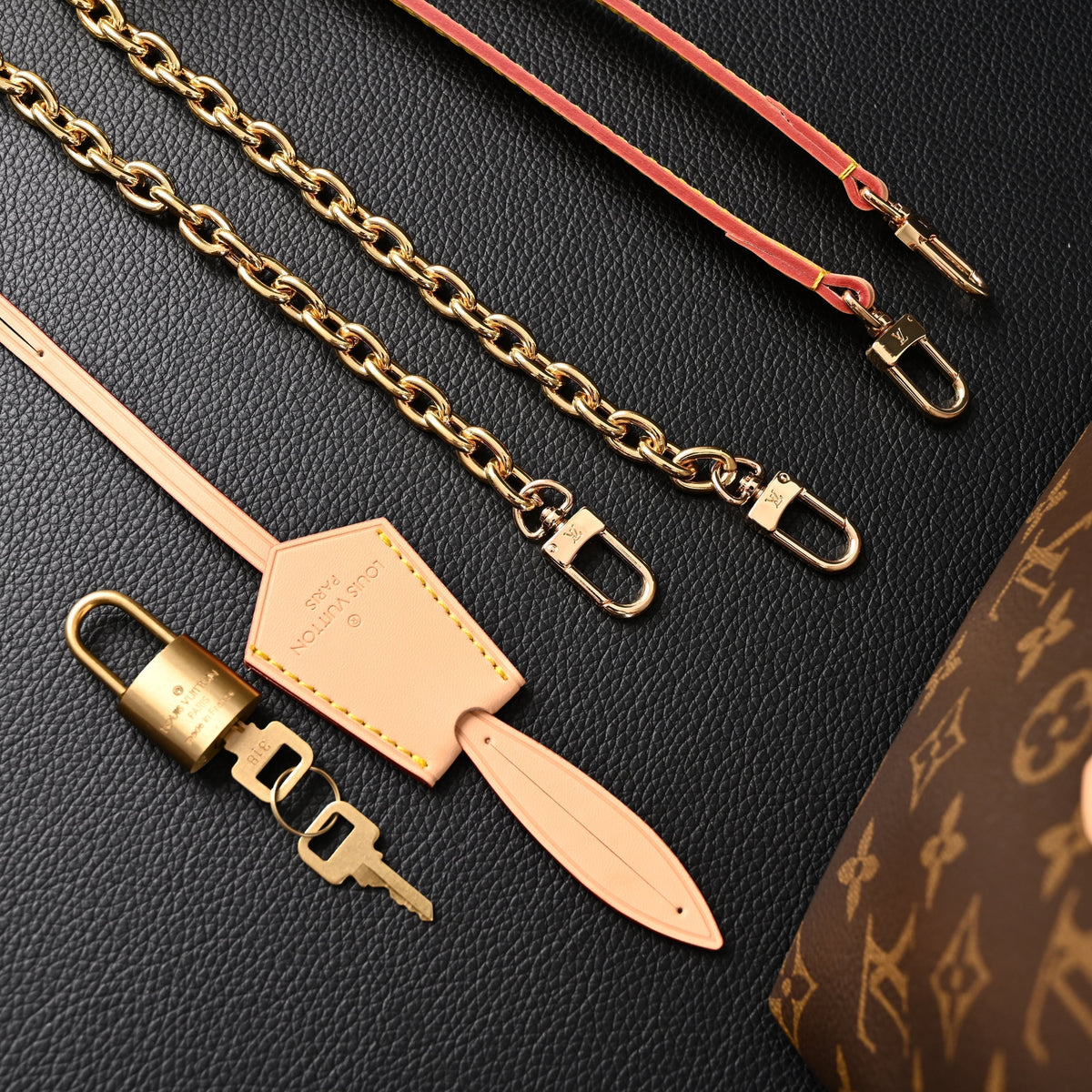 Louis Vuitton Speedy 30 Handbag – Monogram Canvas with Leather Trim product image 11, provided for visual reference and
