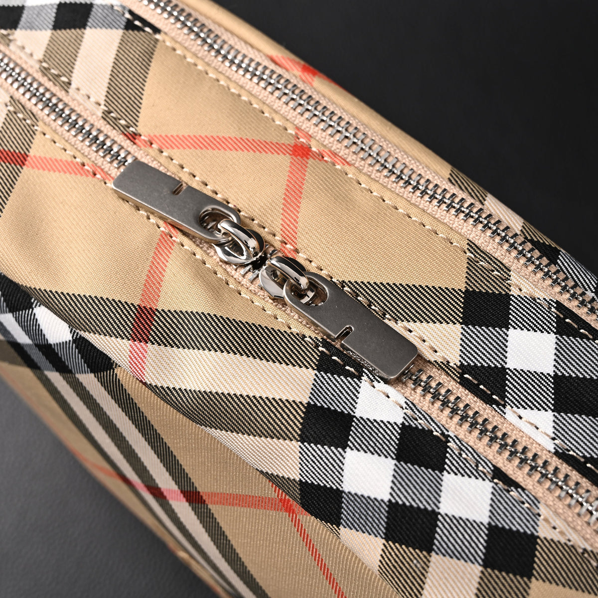 Burberry Vintage Check Canvas Crossbody Messenger Bag product image 7, provided for visual reference and product detail
