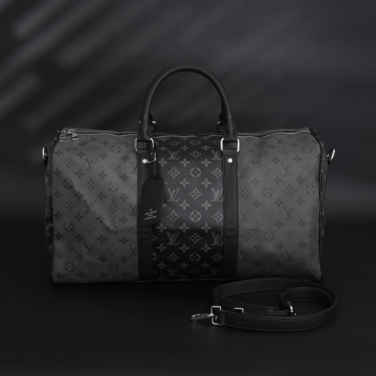 Louis Vuitton Keepall Bandoulière 45 Monogram Eclipse Travel Bag product image 11, provided for visual reference and product