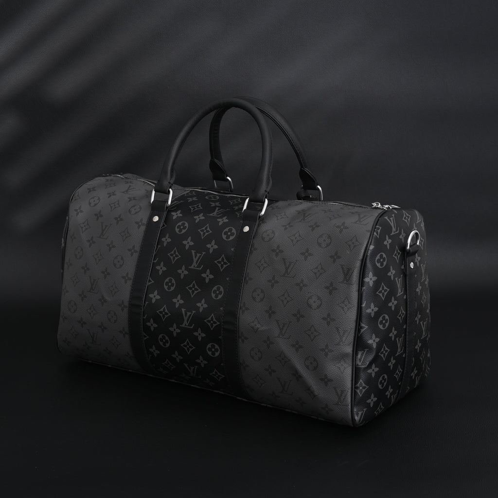 Louis Vuitton Keepall Bandoulière 45 Monogram Eclipse Travel Bag product image 2, provided for visual reference and product