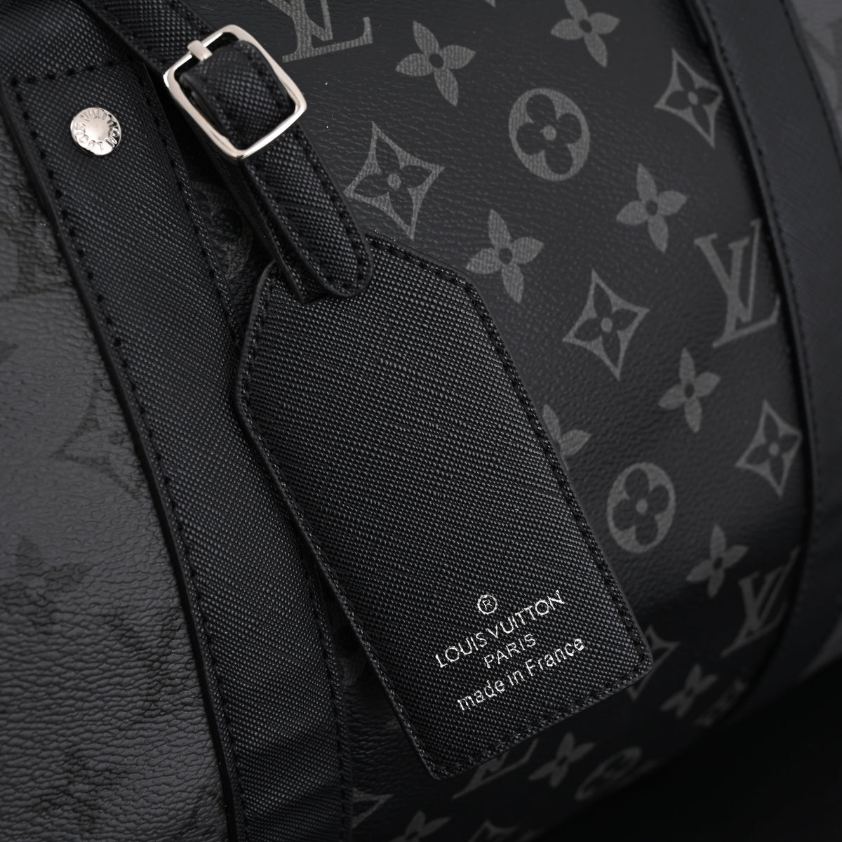 Louis Vuitton Keepall Bandoulière 45 Monogram Eclipse Travel Bag product image 8, provided for visual reference and product