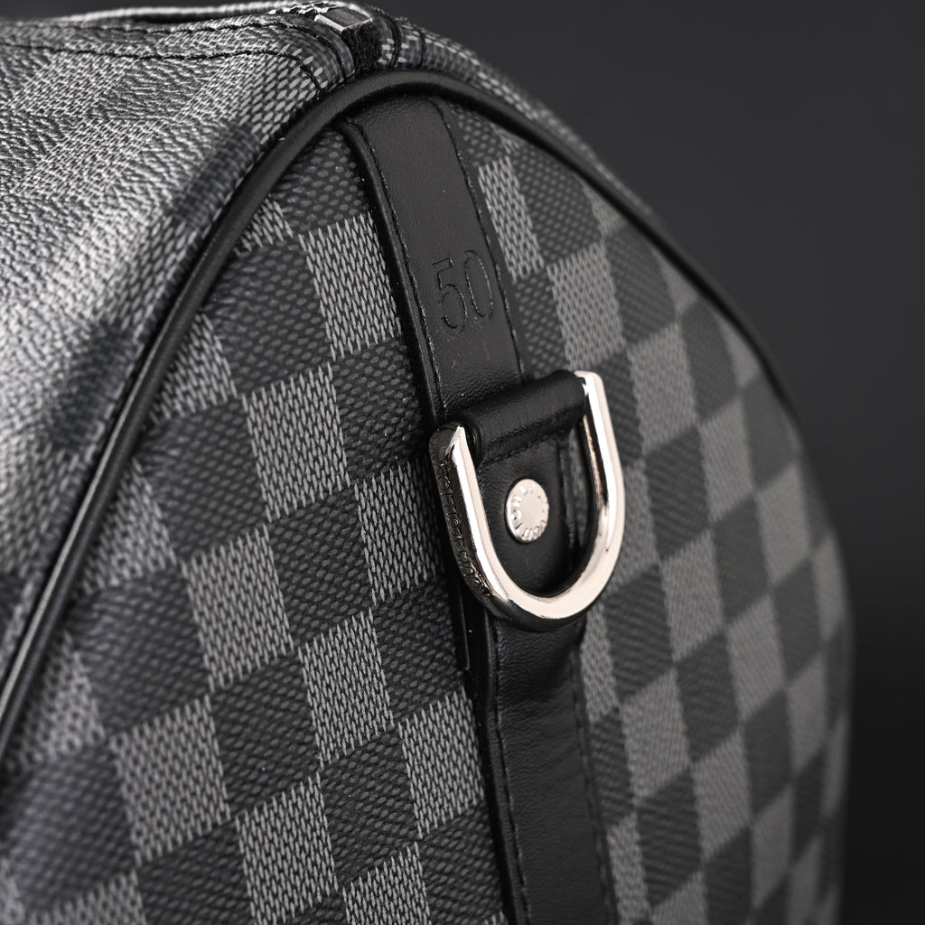 Louis Vuitton Keepall Bandoulière 45 Damier Graphite Canvas Travel Bag product image 6, provided for visual reference and