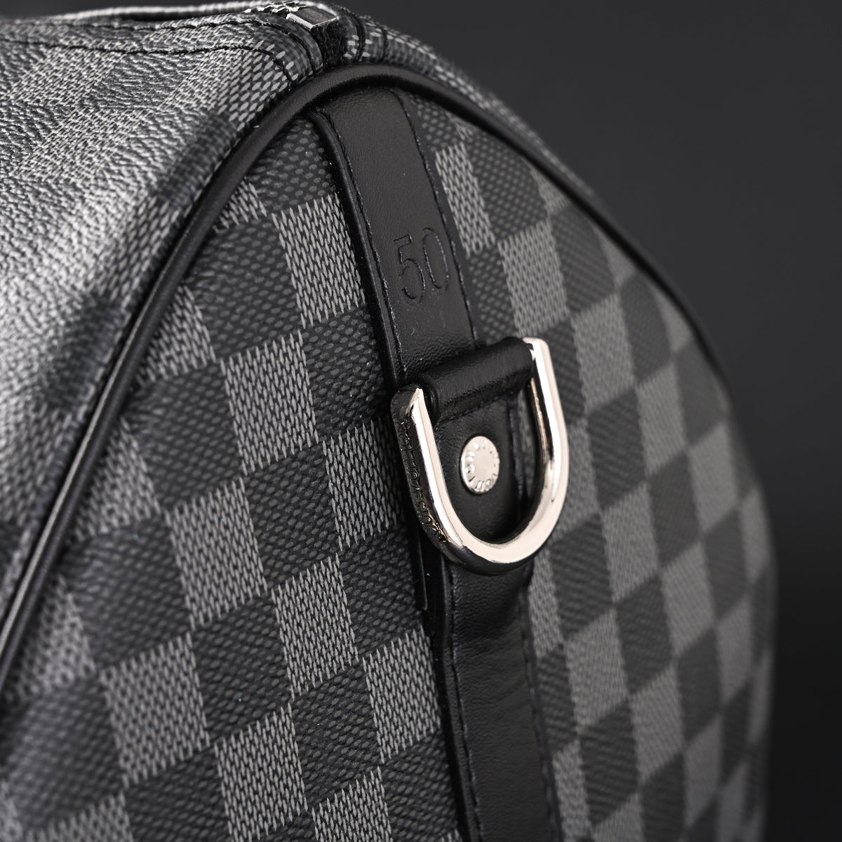 Louis Vuitton Keepall Bandoulière 45 Damier Graphite Canvas Travel Bag product image 6, provided for visual reference and