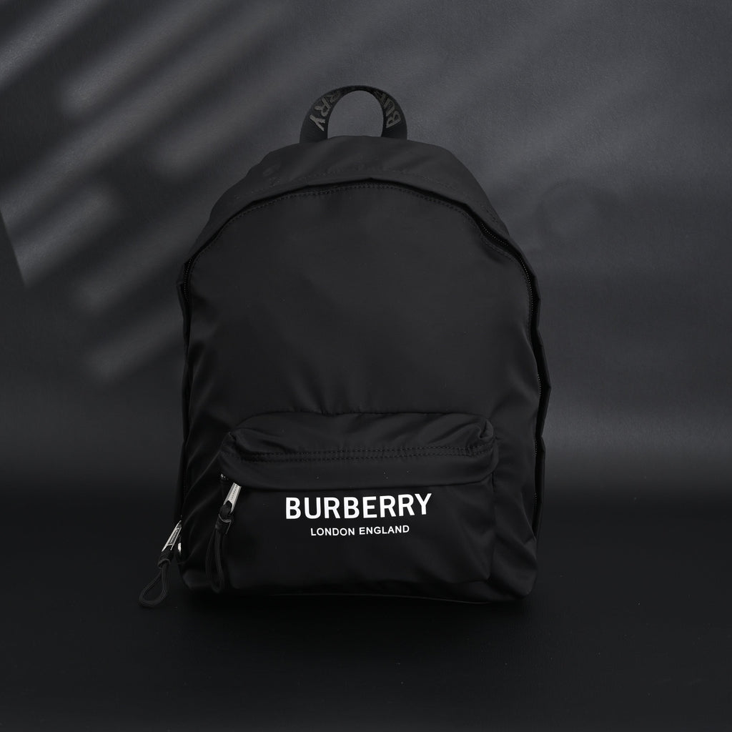 Burberry London England Logo Nylon Backpack product image 1, provided for visual reference and product detail review