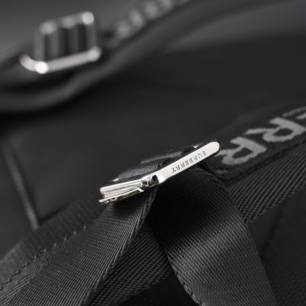 Burberry London England Logo Nylon Backpack product image 2, provided for visual reference and product detail review