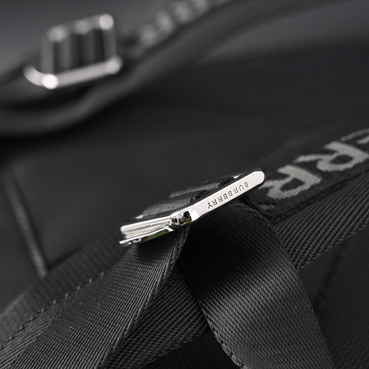 Burberry London England Logo Nylon Backpack product image 2, provided for visual reference and product detail review