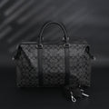 Coach Metropolitan Duffel Bag in Signature Black Canvas product image 1, provided for visual reference and product detail