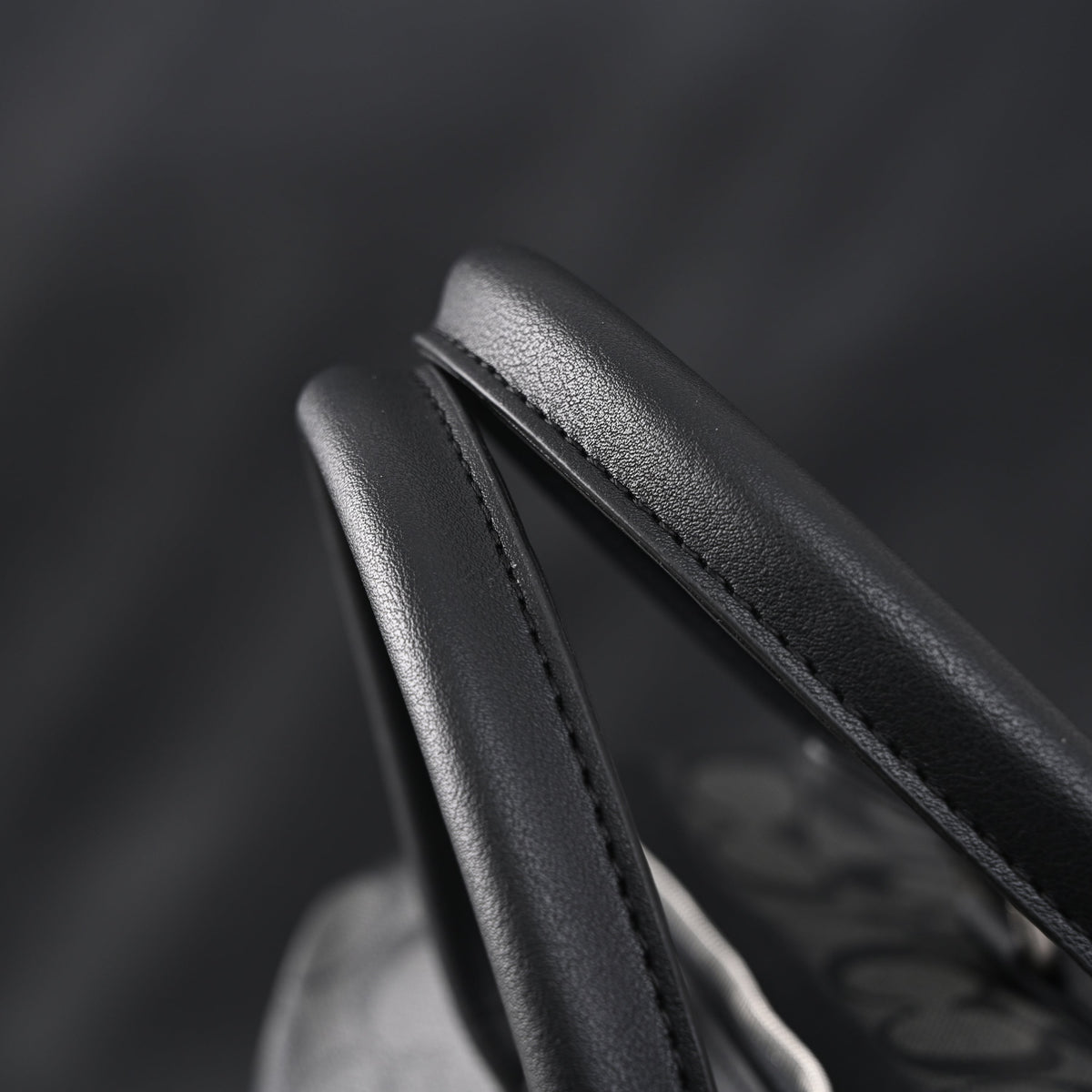Coach Metropolitan Duffel Bag in Signature Black Canvas product image 10, provided for visual reference and product detail
