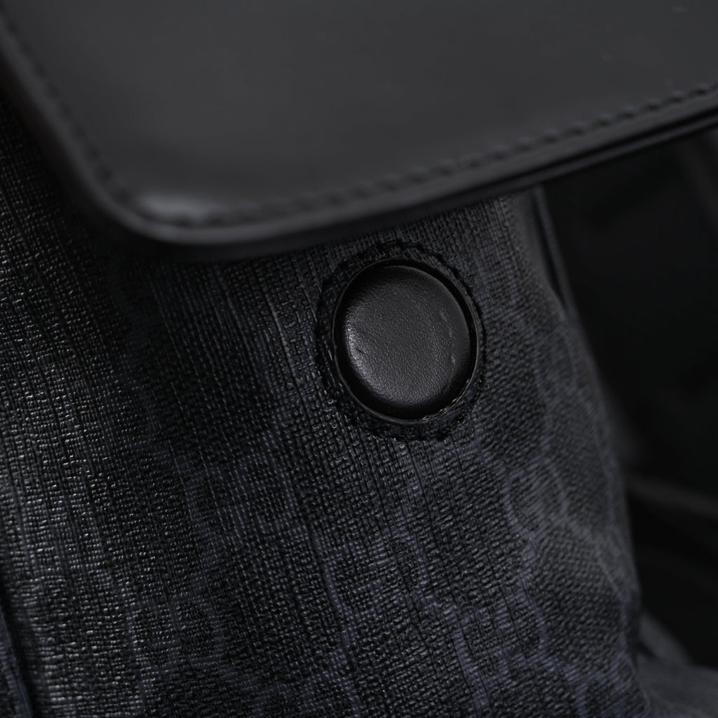 Gucci GG Supreme Monogram Backpack with Web Stripe product image 9, provided for visual reference and product detail review