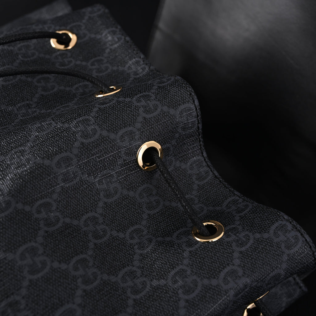 Gucci GG Supreme Monogram Backpack with Web Stripe product image 14, provided for visual reference and product detail review