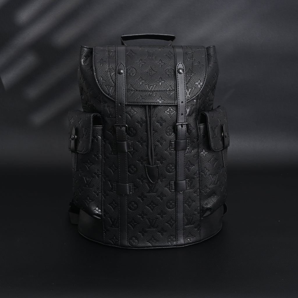 Louis Vuitton Christopher PM Backpack Monogram Shadow Black Leather product image 11, provided for visual reference and