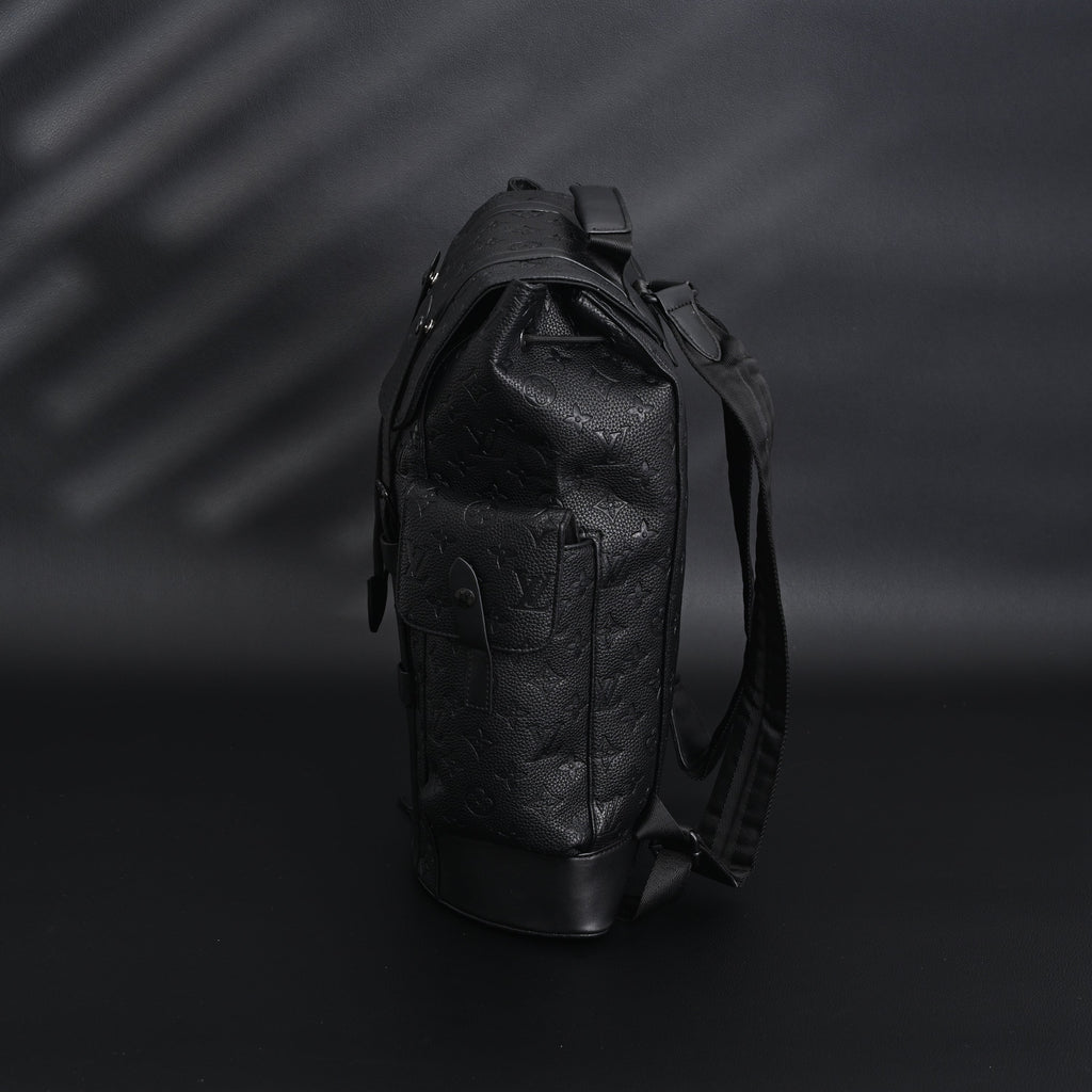 Louis Vuitton Christopher PM Backpack Monogram Shadow Black Leather product image 14, provided for visual reference and