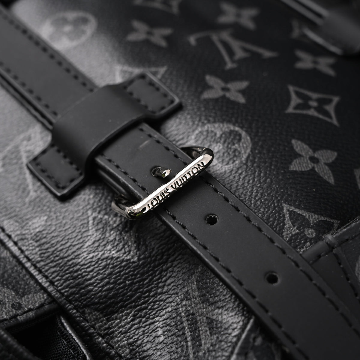 Louis Vuitton Christopher PM Monogram Eclipse Backpack product image 3, provided for visual reference and product detail