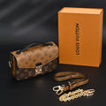 Louis Vuitton Petite Malle Souple Monogram Canvas Handbag product image 1, provided for visual reference and product detail