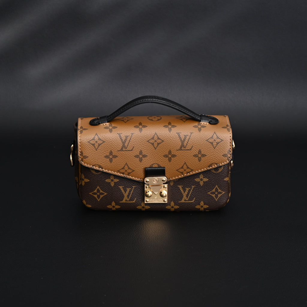 Louis Vuitton Petite Malle Souple Monogram Canvas Handbag product image 7, provided for visual reference and product detail