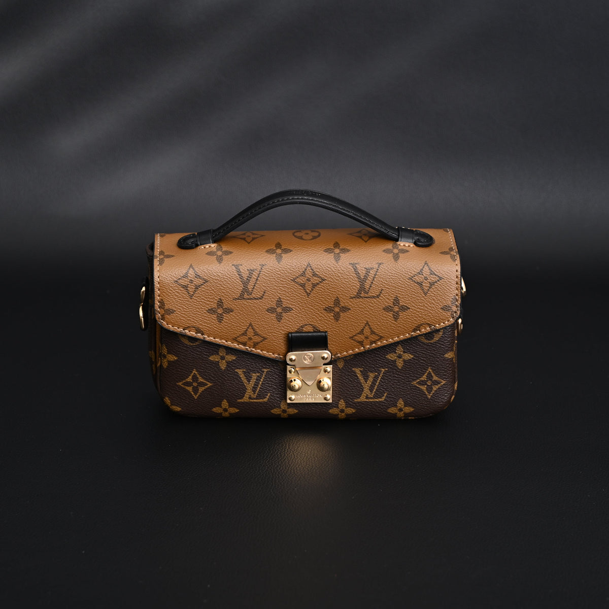 Louis Vuitton Petite Malle Souple Monogram Canvas Handbag product image 7, provided for visual reference and product detail