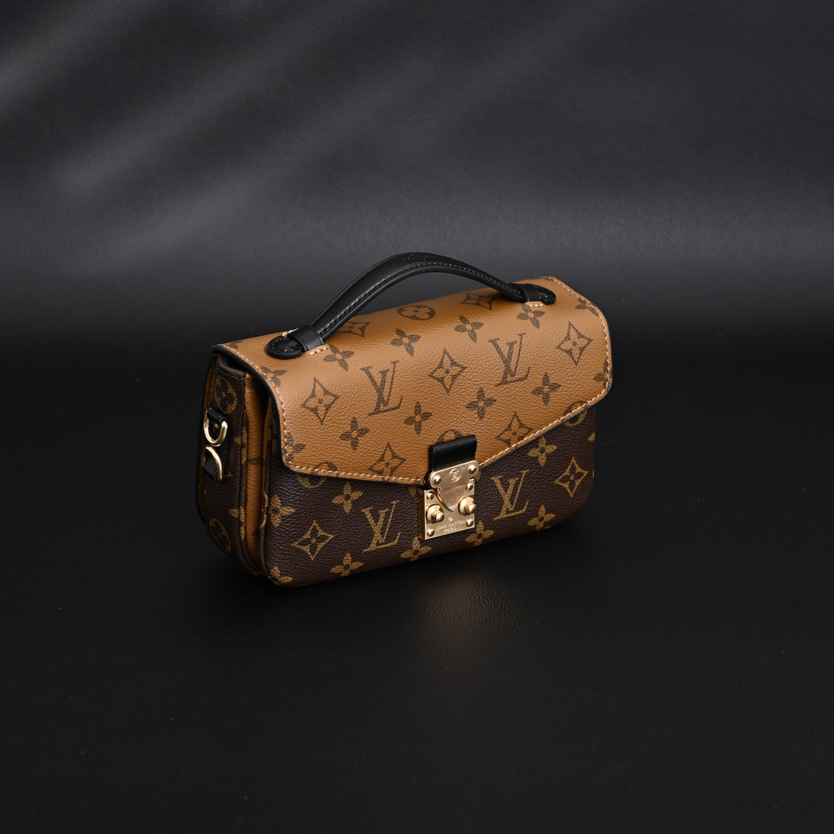 Louis Vuitton Petite Malle Souple Monogram Canvas Handbag product image 15, provided for visual reference and product detail