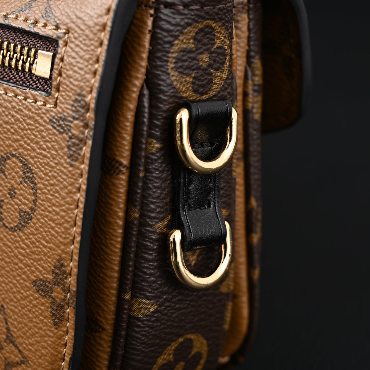 Louis Vuitton Petite Malle Souple Monogram Canvas Handbag product image 2, provided for visual reference and product detail
