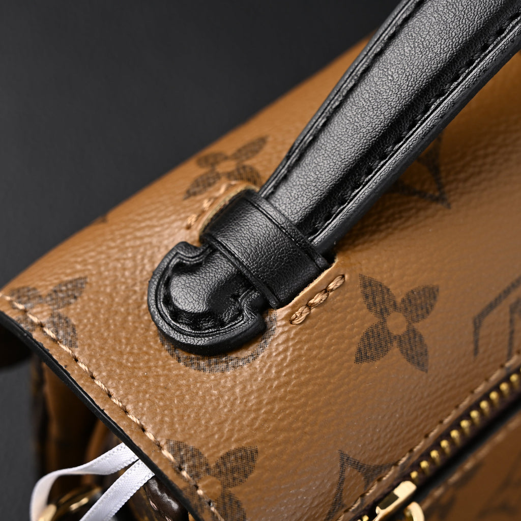 Louis Vuitton Petite Malle Souple Monogram Canvas Handbag product image 3, provided for visual reference and product detail