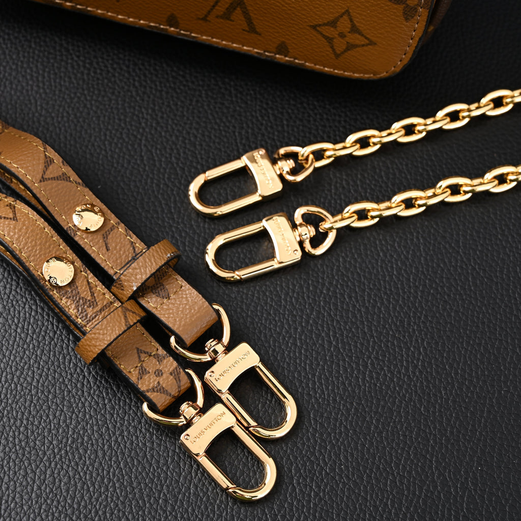 Louis Vuitton Petite Malle Souple Monogram Canvas Handbag product image 14, provided for visual reference and product detail