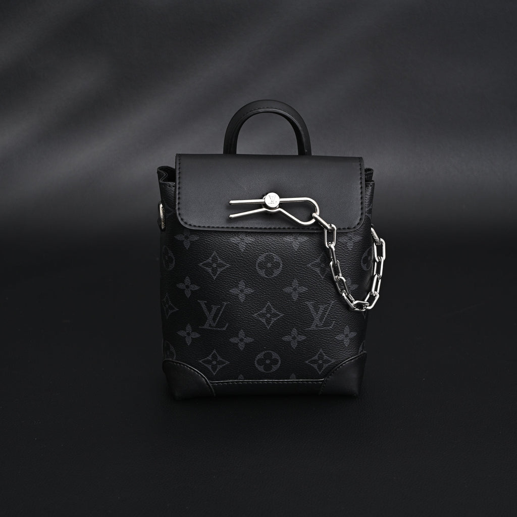 Louis Vuitton Soft Trunk Messenger – Monogram Eclipse Canvas with Silver Chain Handbag product image 15, provided for visual