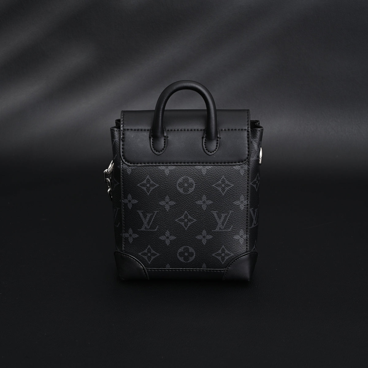 Louis Vuitton Soft Trunk Messenger – Monogram Eclipse Canvas with Silver Chain Handbag product image 16, provided for visual