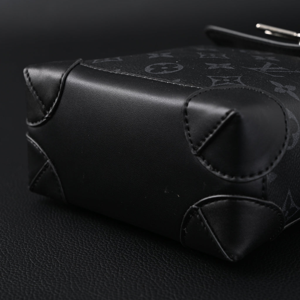 Louis Vuitton Soft Trunk Messenger – Monogram Eclipse Canvas with Silver Chain Handbag product image 4, provided for visual