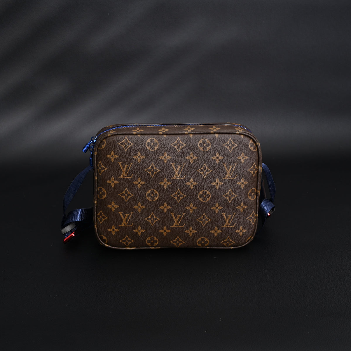 Louis Vuitton Trio Messenger Bag – Monogram Canvas with Blue Strap product image 11, provided for visual reference and