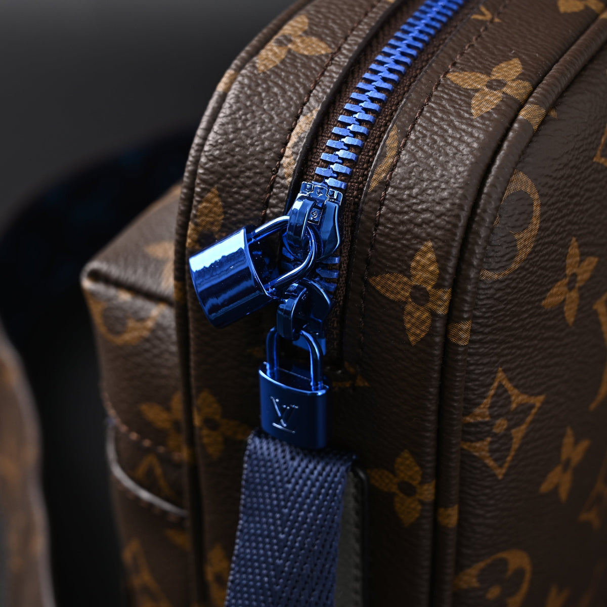 Louis Vuitton Trio Messenger Bag – Monogram Canvas with Blue Strap product image 12, provided for visual reference and