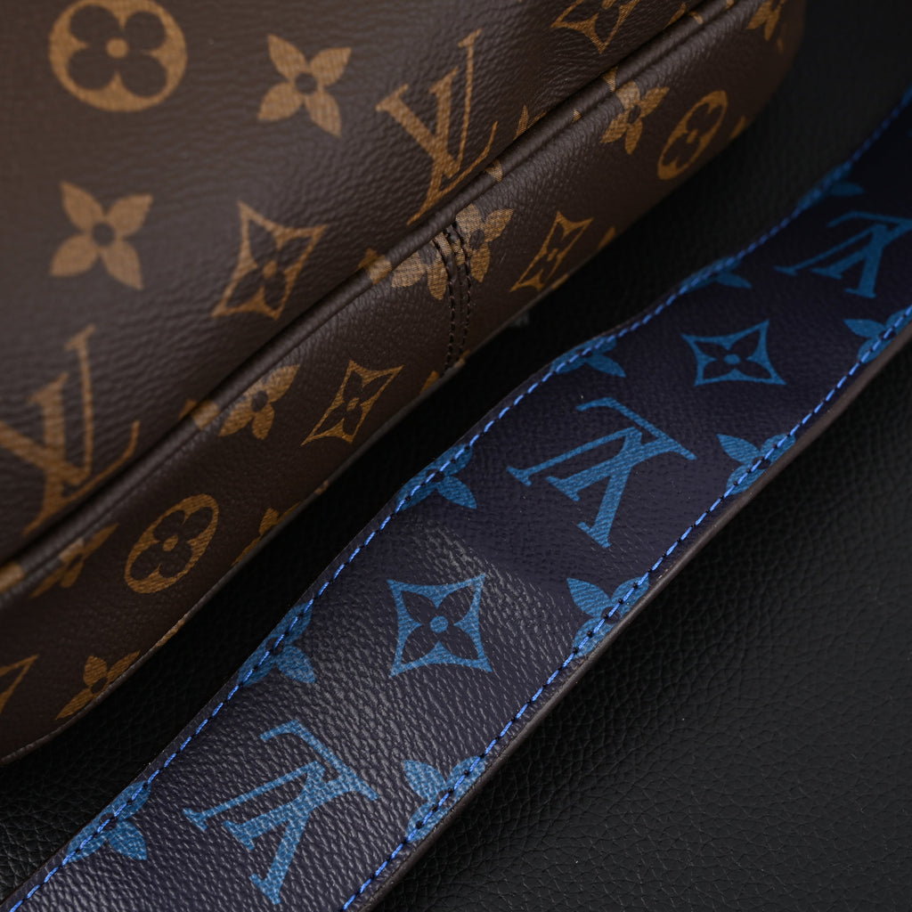 Louis Vuitton Trio Messenger Bag – Monogram Canvas with Blue Strap product image 19, provided for visual reference and