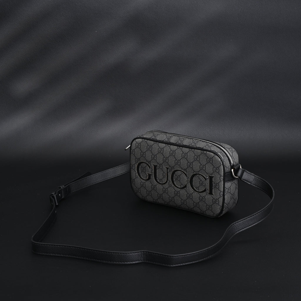 Gucci Ophidia GG Supreme Belt Bag – Black/Grey Monogram product image 12, provided for visual reference and product detail