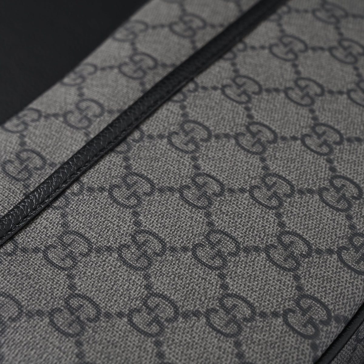 Gucci Ophidia GG Supreme Belt Bag – Black/Grey Monogram product image 10, provided for visual reference and product detail