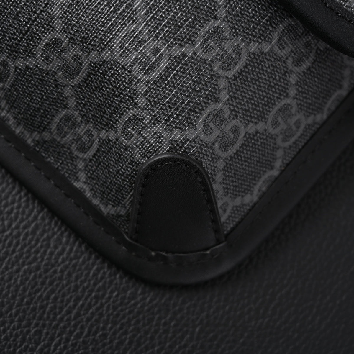 Gucci Ophidia GG Supreme Belt Bag – Black/Grey with Web Strap product image 10, provided for visual reference and product