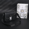 Dior Saddle Crossbody Bag – Black Grained Calfskin with Silver-Tone Hardware - Black with Silver-Tone Hardware product image