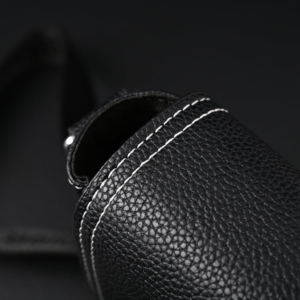 Dior Saddle Crossbody Bag – Black Grained Calfskin with Silver-Tone Hardware - Black with Silver-Tone Hardware product image