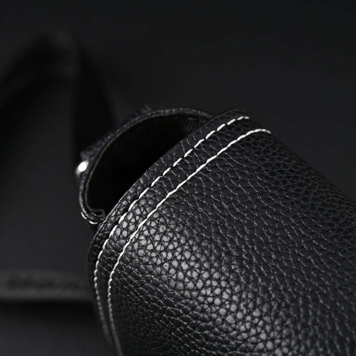 Dior Saddle Crossbody Bag – Black Grained Calfskin with Silver-Tone Hardware - Black with Silver-Tone Hardware product image