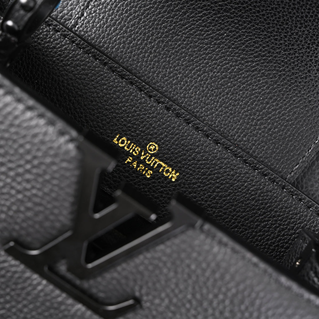 Chanel Classic Flap Bag – Black Quilted Caviar Leather with Gold-Tone Hardware product image 3, provided for visual