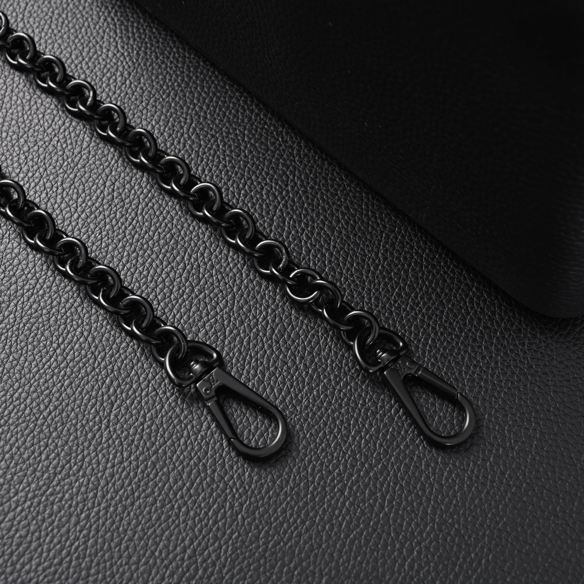 Chanel Classic Flap Bag – Black Quilted Caviar Leather with Gold-Tone Hardware product image 6, provided for visual